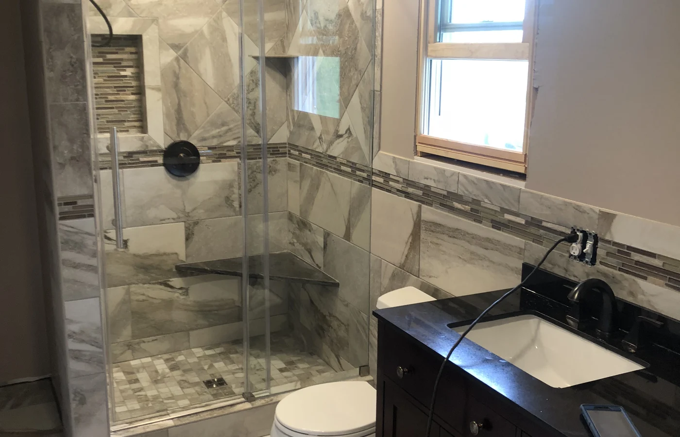 Mooney Builders bathroom project