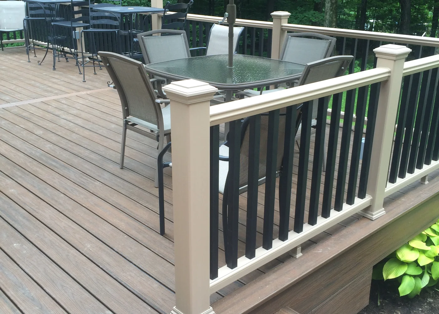 Deck completed by Mooney Builders