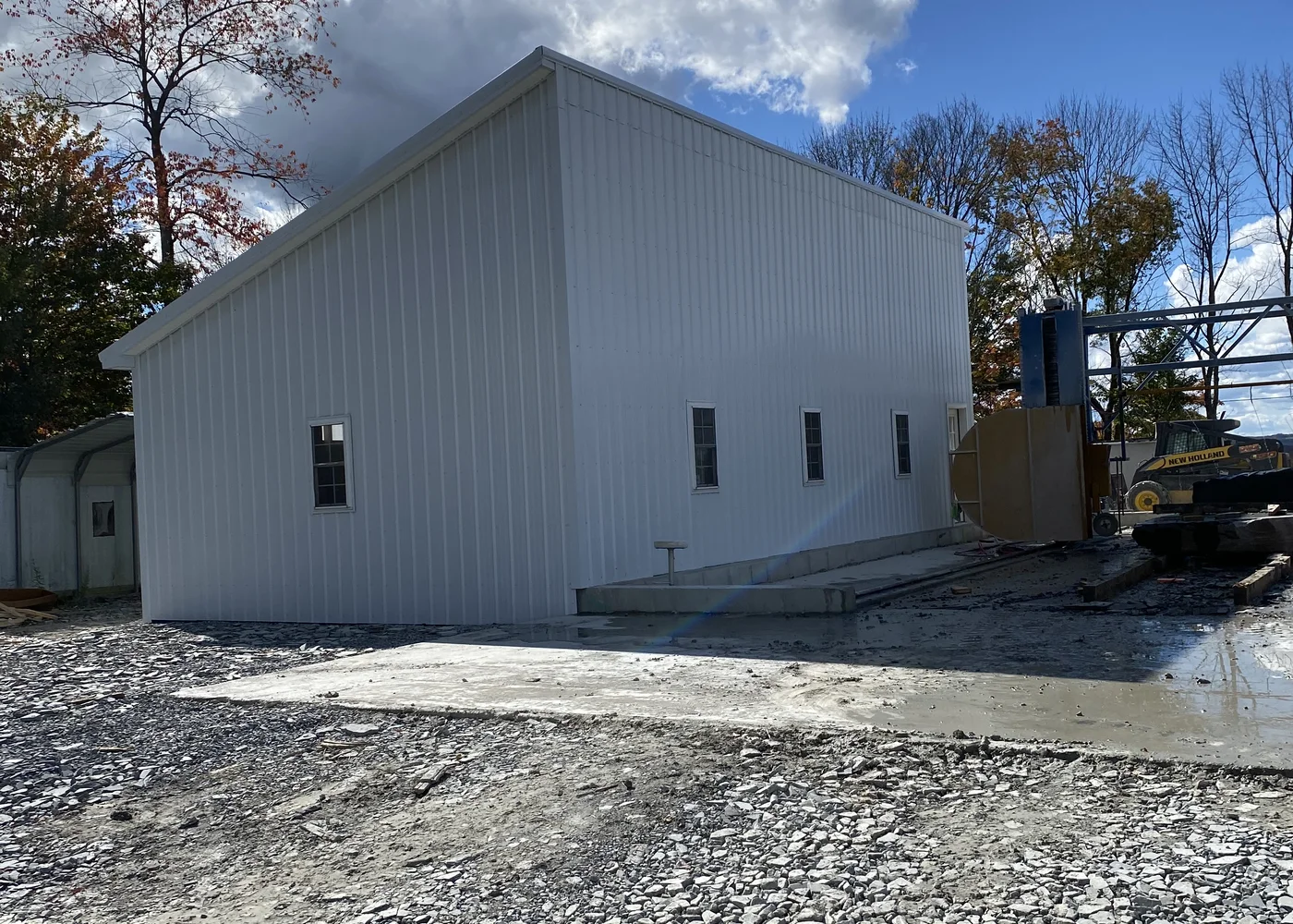 Garage built by Mooney Builders